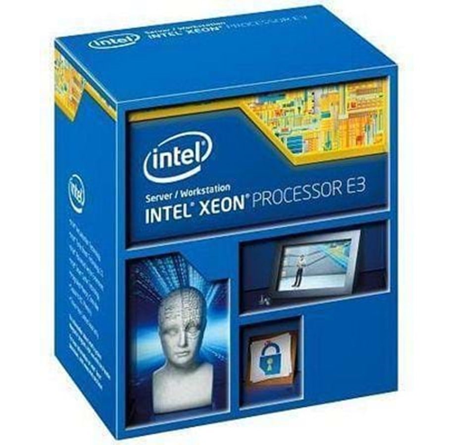 CPU - Intel Xeon E3-1231 V3 CPU - 4 Kerne - 3.4 GHz - Intel LGA1150 - Intel Boxed (mit Kühler) - BX80646E31231V3