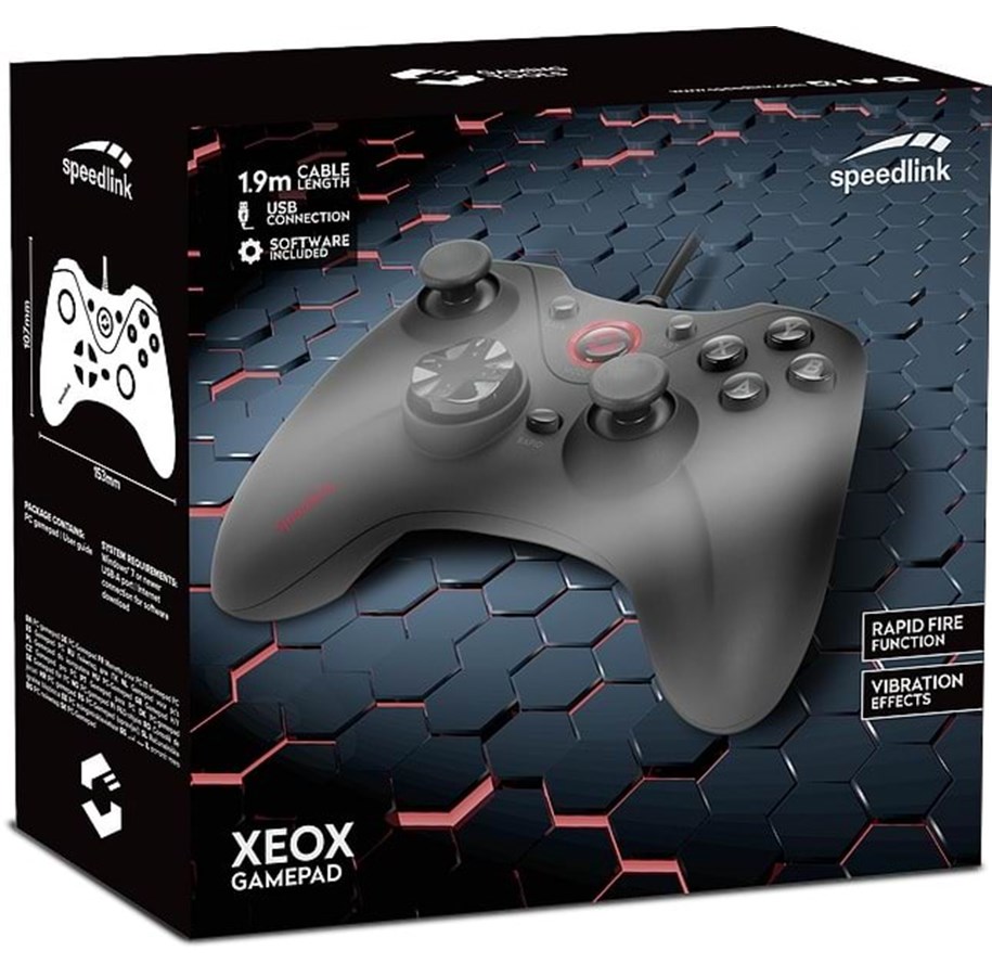 Speed-Link SL-6556-BK XEOX Pro Analog Gamepad - Gamepad - PC | Günstig
