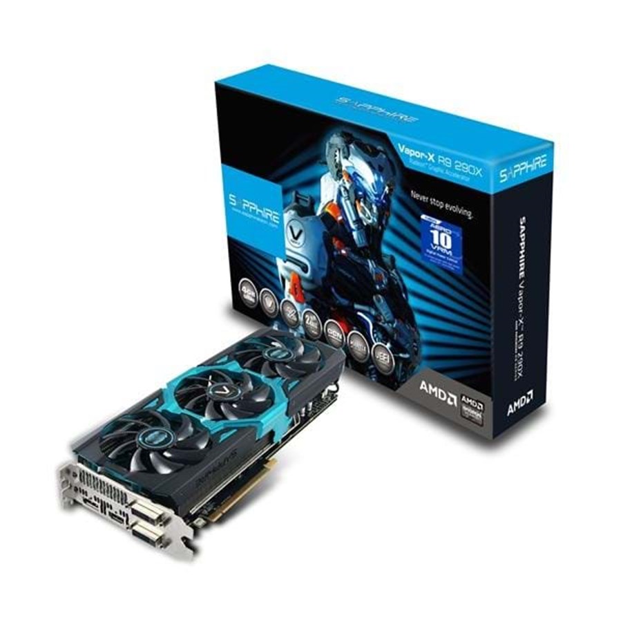 Grafikkarte - Sapphire Radeon R9 290X - 4GB GDDR5 RAM - Grafikkarte - 11226-10-40G