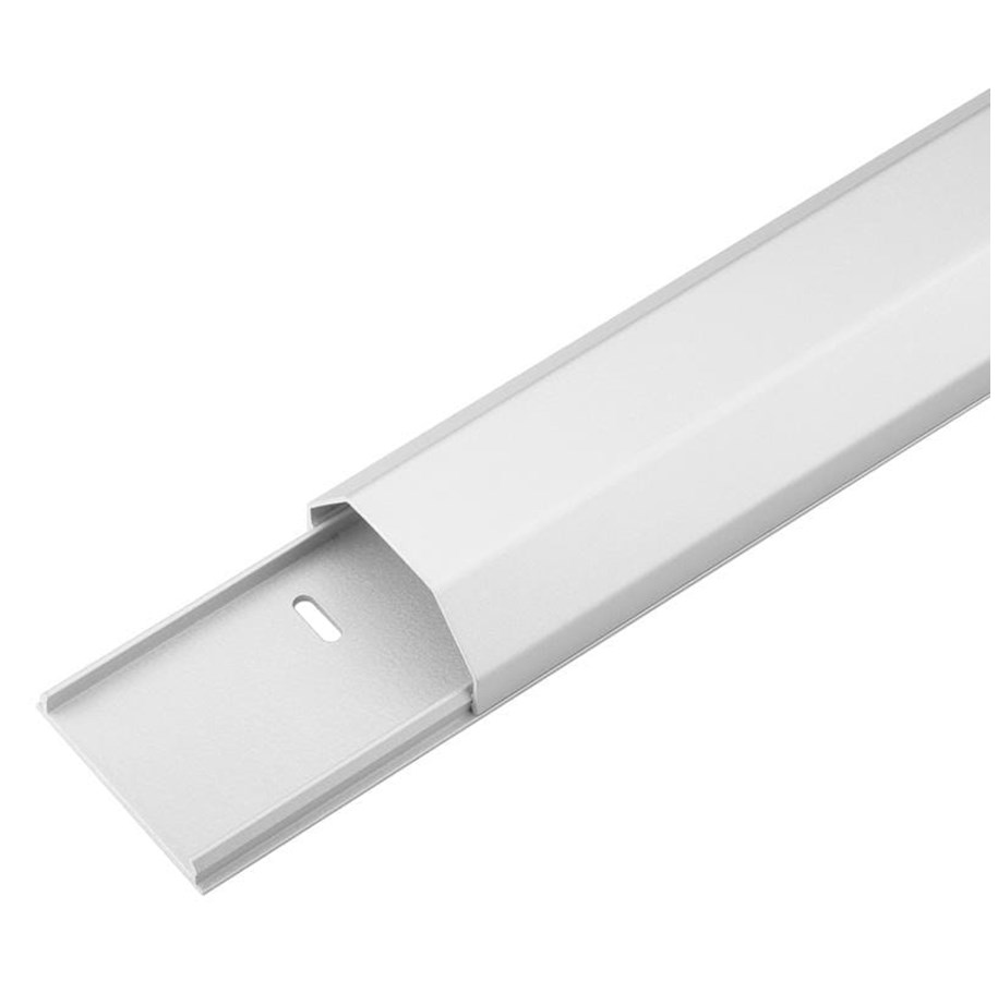 Kabelkanal / Kabelschlauch - Pro Aluminium Kabel Abdeckung 50mm Weiß - 4040849907289