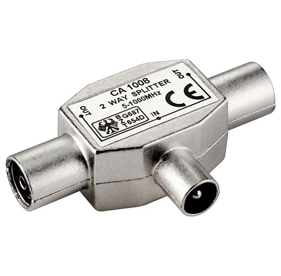 Antennenkabel - Pro Antenne T-plug 9.5mm 2xM - 1xF - 4040849115332