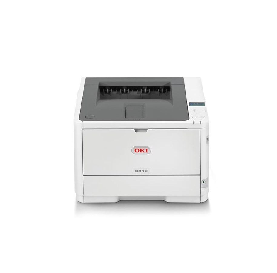 Drucker - OKI B412dn Mono Laser Printer - Einfarbig - LED - 45762002