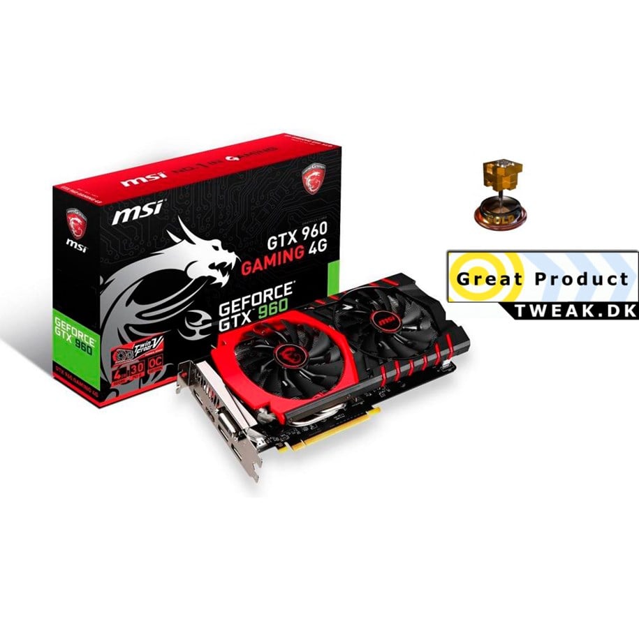 Msi Geforce Gtx 960 Gaming 4gb Gddr5 Grafikkarte Gunstig