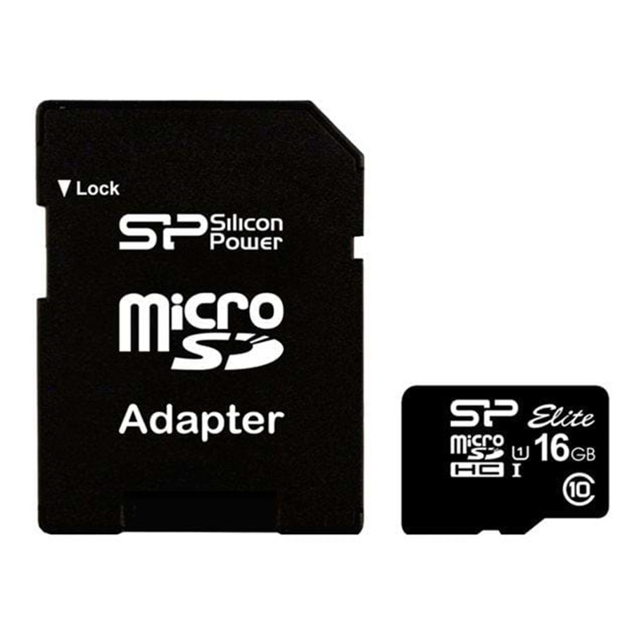 Speicherkarten - Silicon Power Elite UHS-1 - SP016GBSTHBU1V10-SP