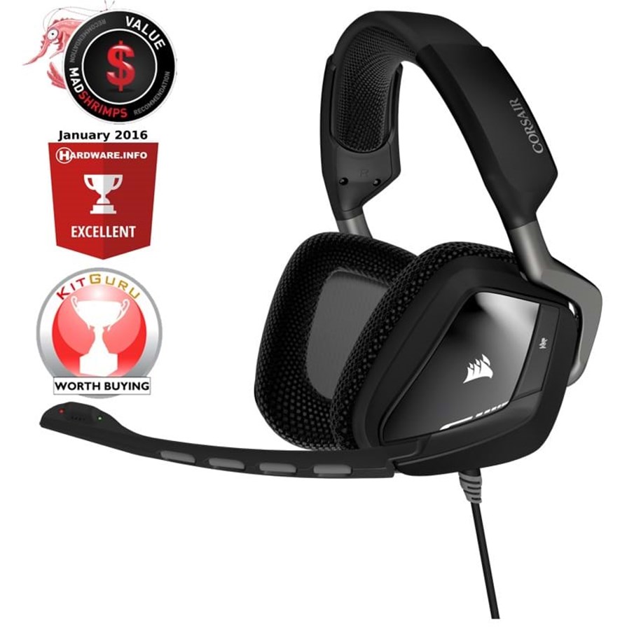 Kopfhörer/Headsets - Corsair Gaming VOID USB Dolby 7.1 RGB - CA-9011130-EU