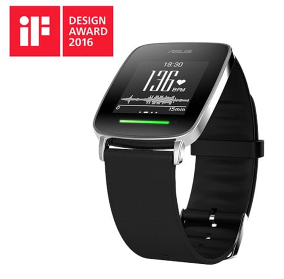 Smartwatches, Pulsuhren, Sportuhren & Schrittzähler - ASUS VivoWatch - 90HC0021-M00H10