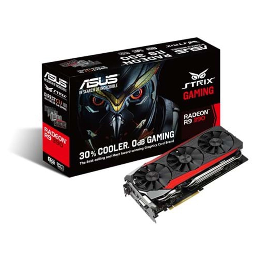 Grafikkarte - ASUS Radeon R9 390 - 8GB GDDR5 RAM - Grafikkarte - 90YV08F1-M0NA00