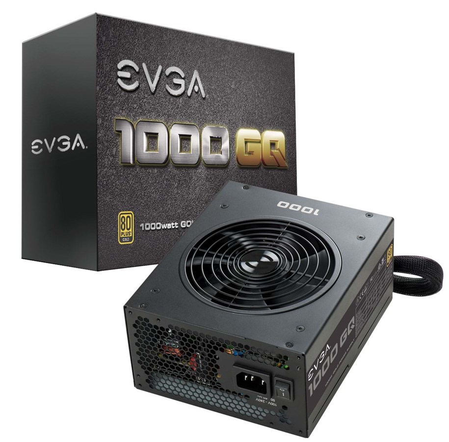 Netzteile - EVGA SuperNOVA 1000 GQ Netzteile - 1000 Watt - 135 mm - 80 Plus Gold zertifiziert - 210-GQ-1000-V2