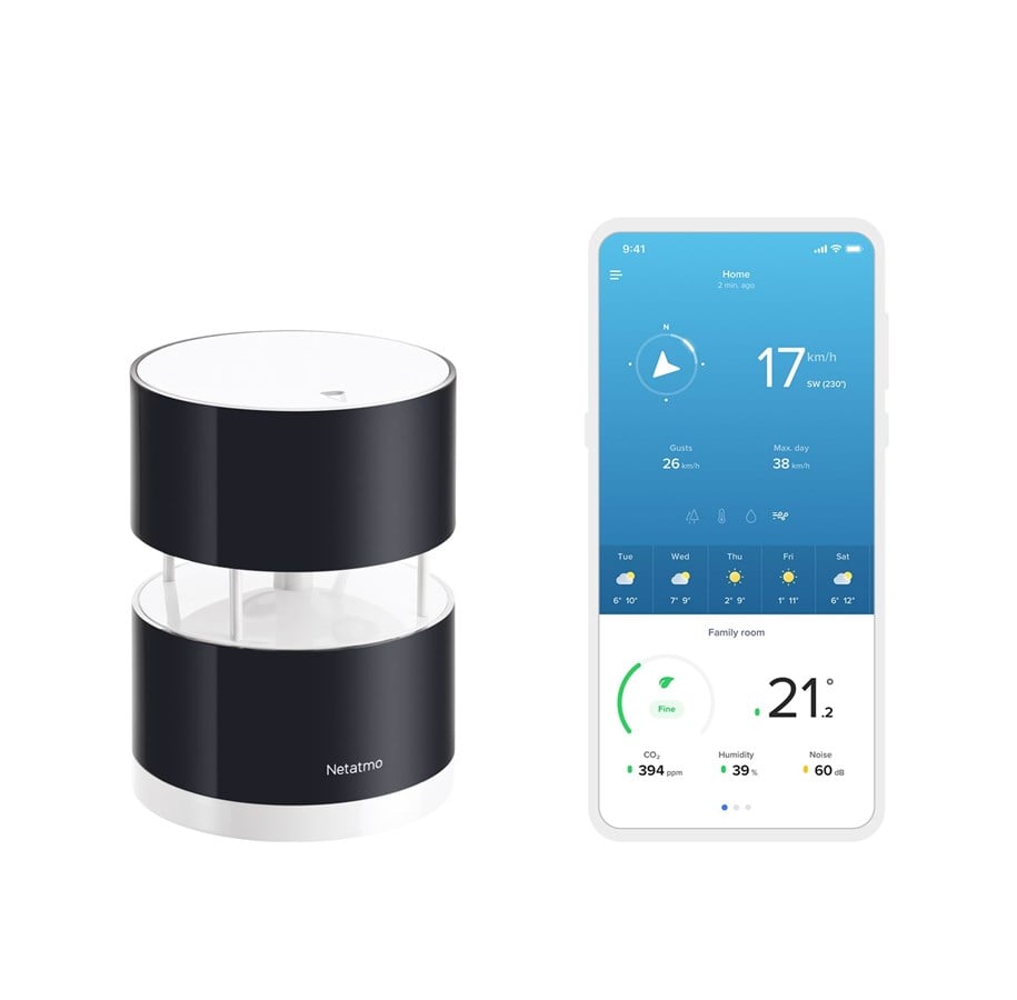 Smart-Home - Netatmo Windmesser - NWA01-WW