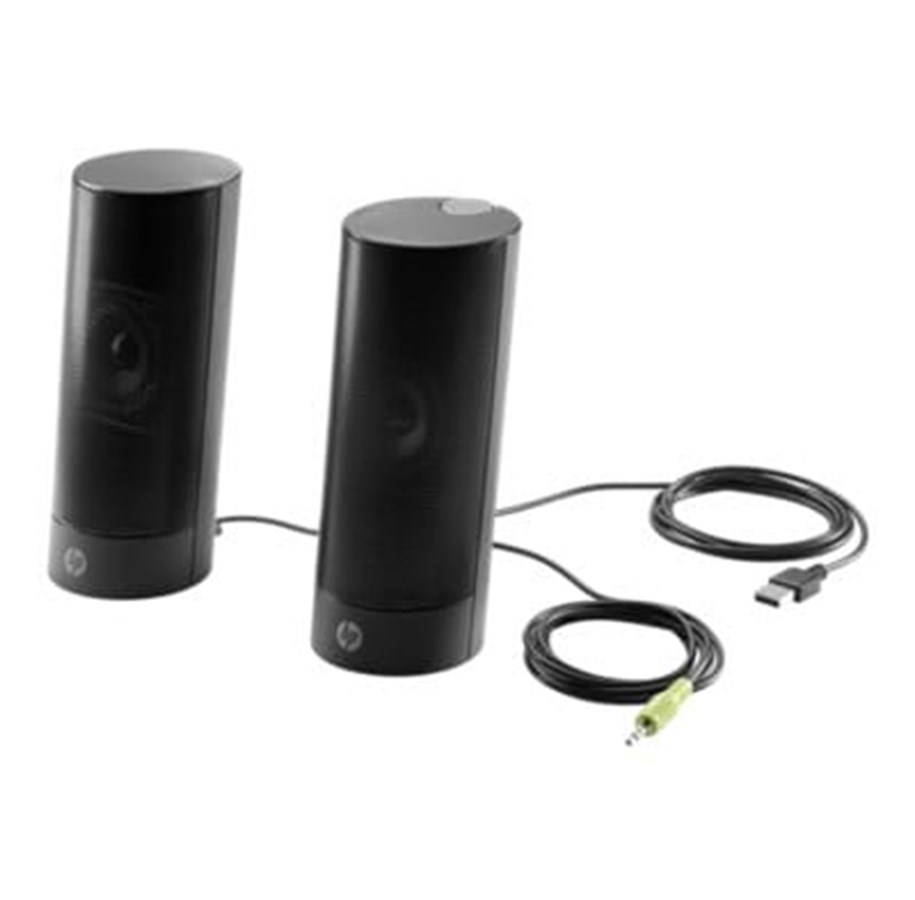 Lautsprecher - Computer - HP USB Business speakers v2 - 2.0 PC-Lautsprecher - Schwarz - N3R89AA
