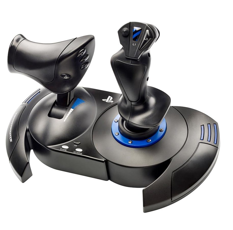 Gaming Zubehör - Thrustmaster T-Flight Hotas 4 - Wired Flight Simulator Steering - Sony PlayStation 5 - 4160664
