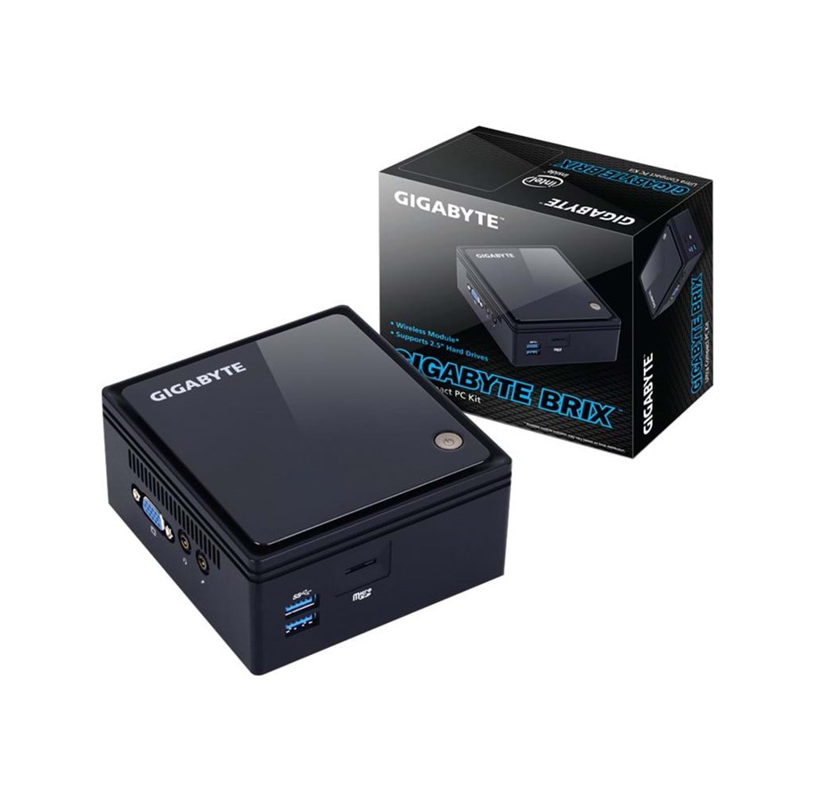 Stationär - Mini PC / Barebone - GIGABYTE BRIX GB-BACE-3000 - GB-BACE-3000