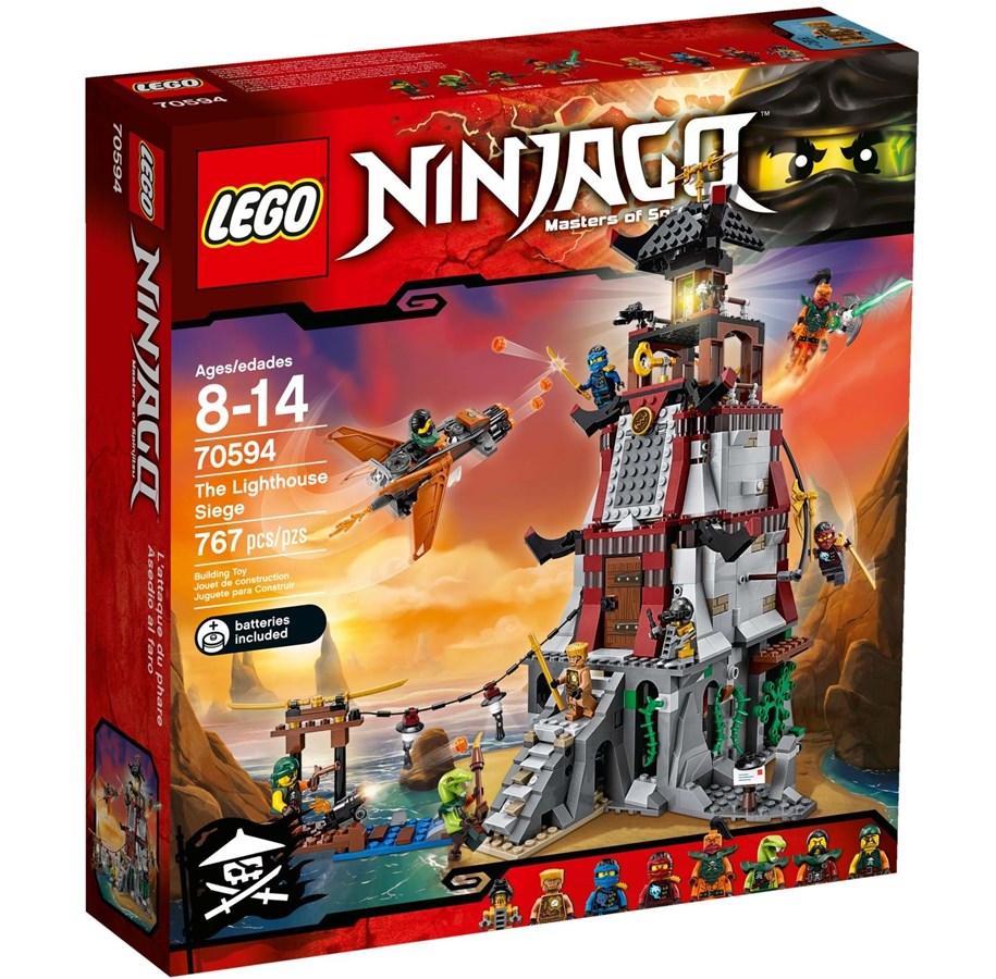 LEGO®  - LEGO Ninjago 70594 70594 Die Leuchtturmbelagerung - 70594