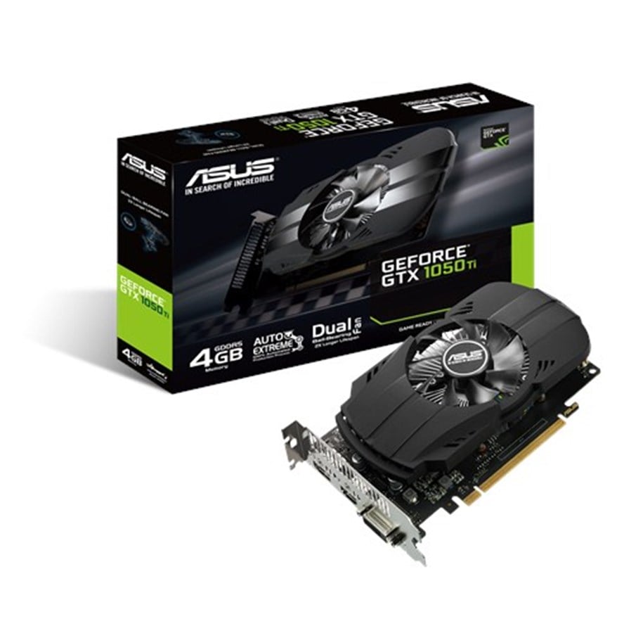 Grafikkarte - ASUS GeForce GTX 1050 Ti Phoenix - 4GB GDDR5 RAM - Grafikkarte - 90YV0A70-M0NA00