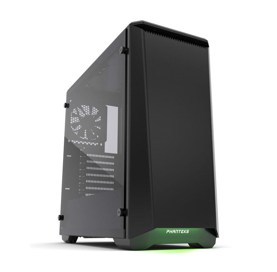 Gehäuse - Phanteks Eclipse P400 Tempered Glass - Black - Gehäuse - Miditower - Schwarz - PH-EC416PTG_BK