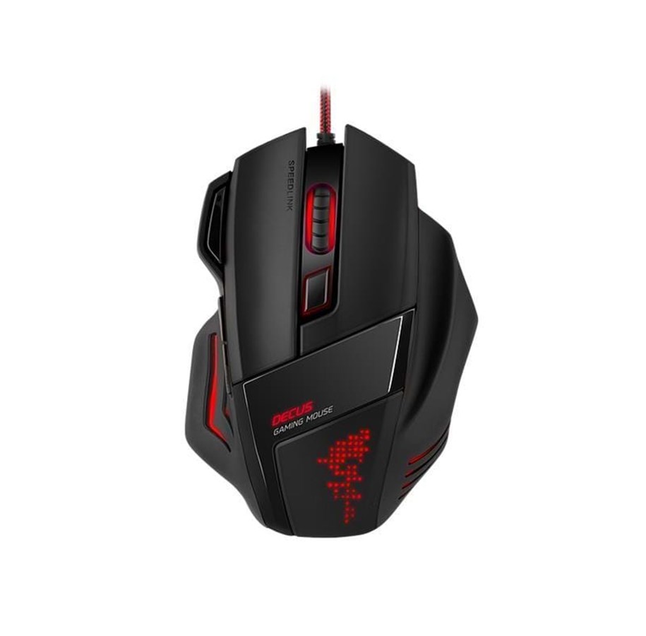 Maus - Speed-Link DECUS Gaming SL-6397-BKBK Limited Edition - Gaming Maus (Schwarz) - SL-6397-BKBK