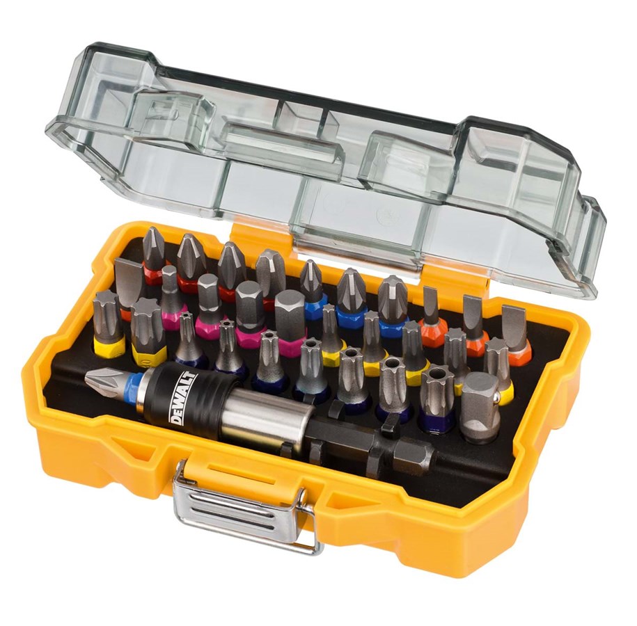 Bohrer & Bits - Dewalt Extra Small Tough Case High Performance 25mm 32 Piece Set - DT7969-QZ