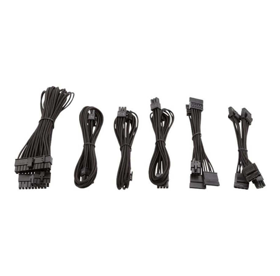 Stromkabel (Intern) - Corsair SF Series Premium Individually Sleeved PSU Cable Kit - Black  *DEMO* - CP-8920202