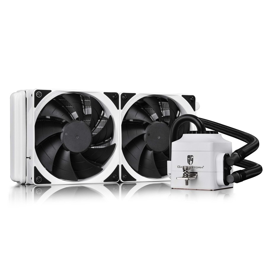 CPU Kühler - DeepCool Captain 240 EX White - CPU-Wasserkühlung - Max 31 dBA - CAPTAIN-240-EX-WHITE