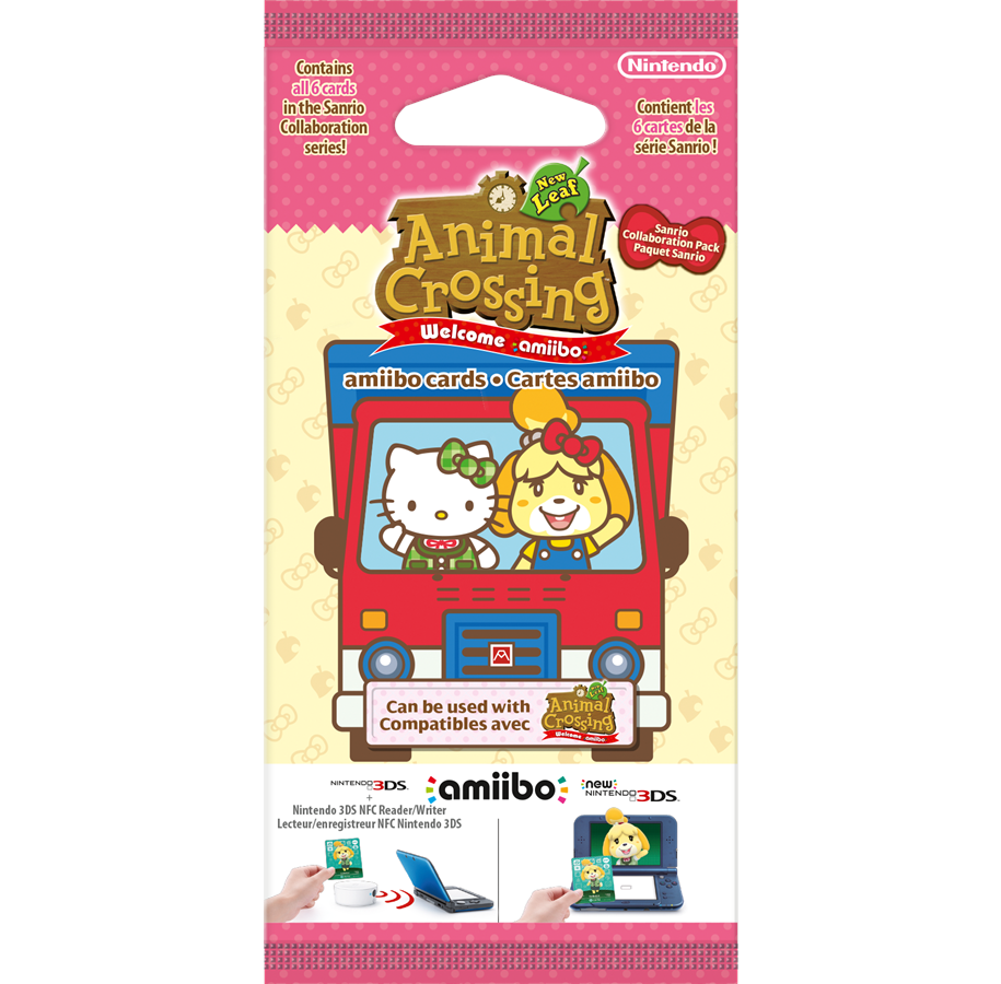 Gaming Zubehör - Nintendo amiibo Card: Animal Crossing Welcome amiibo! Sanrio Collaboration - Zubehör für Spielkonsole - 0045496371487