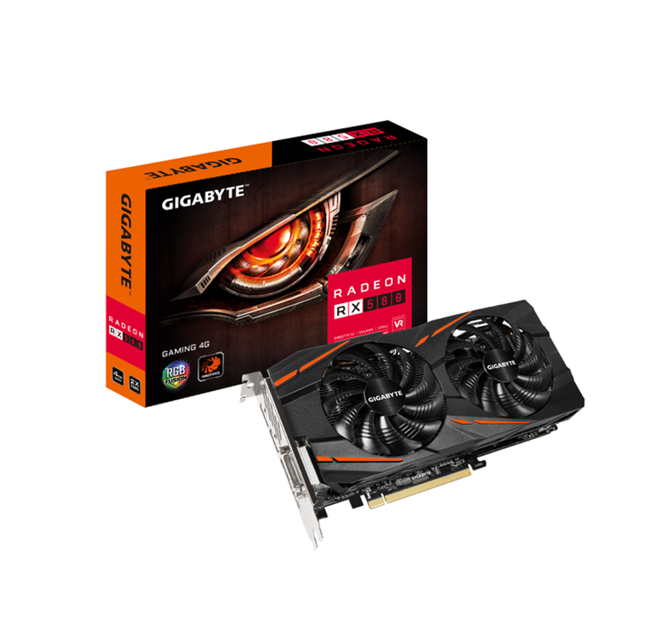Grafikkarte - GIGABYTE Radeon RX 580 GAMING - 4GB GDDR5 RAM - Grafikkarte - GV-RX580GAMING-4GD