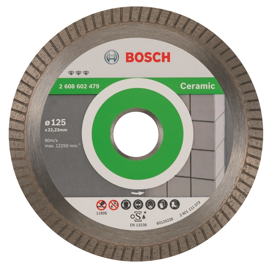 Bosch DIAMANTSKÆRESKIVE GRES 125X22.2MM BEST | Günstig