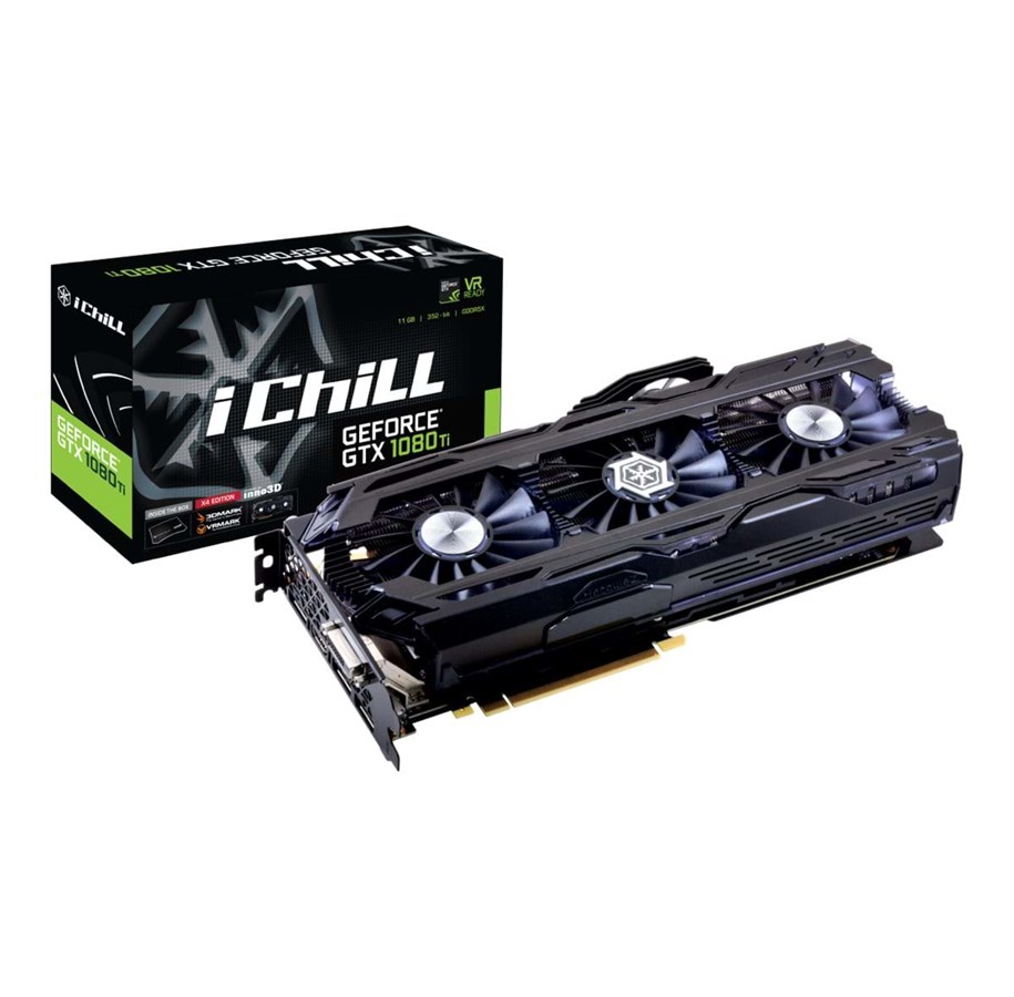 Inno3D GeForce GTX 1080 Ti iCHILL X4 - 11GB GDDR5X - Grafikkarte