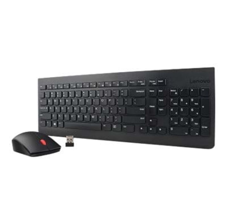Tastaturen - Lenovo Essential Wireless Combo - tastatur og mus-sæt - Tysk - Tastatur & Maus Set - Schwarz - 4X30M39472