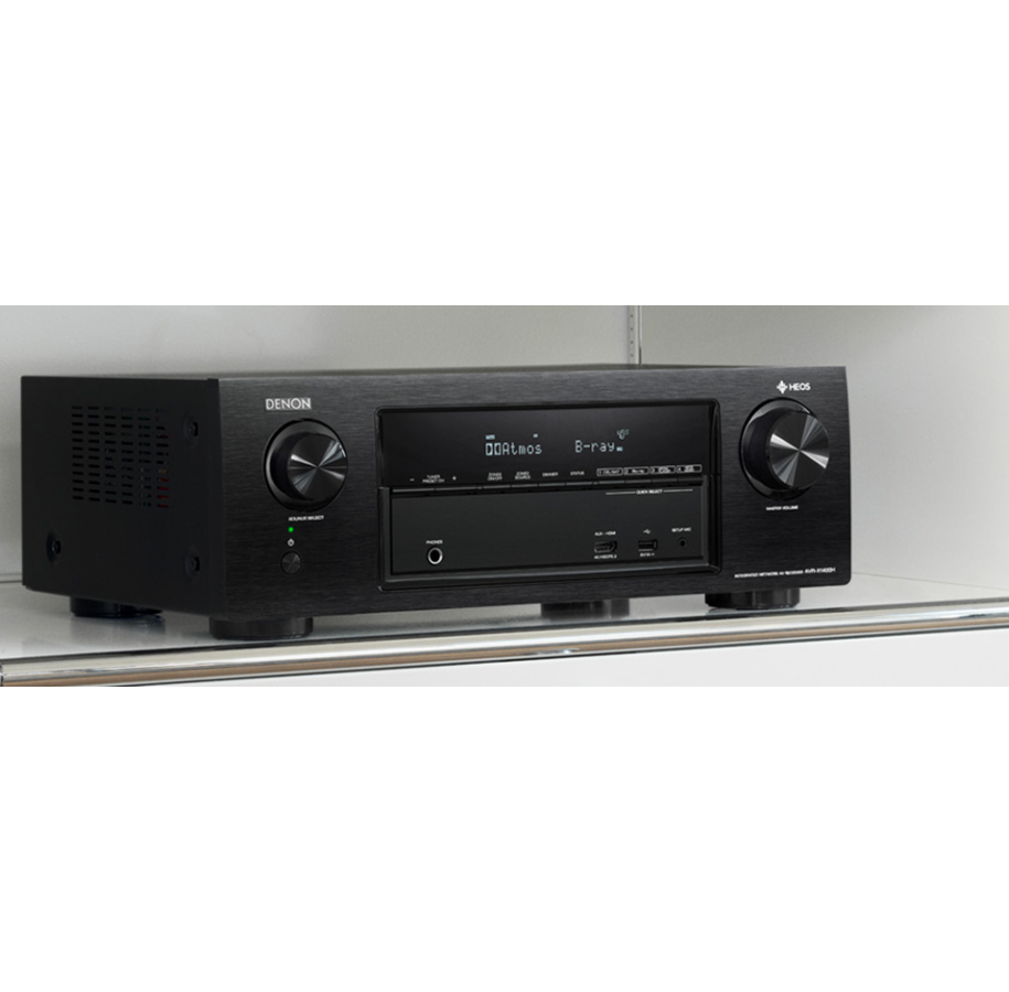 HiFi - Receiver & Verstärker - Denon AVR X1400H - AV-Netzwerksempfänger - 7.2-Kanal - Schwarz - AVRX1400HBKE2