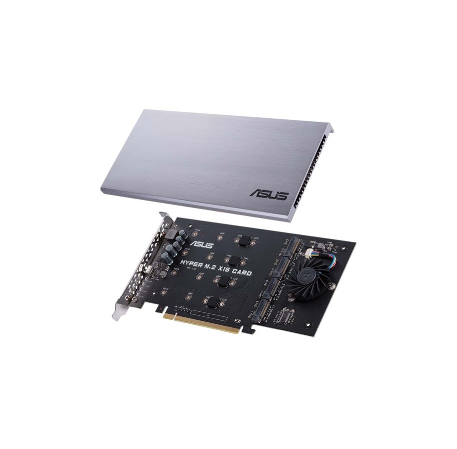 Festplatten Zubehör - ASUS HYPER M.2 X16 CARD - 90MC05G0-M0EAY0