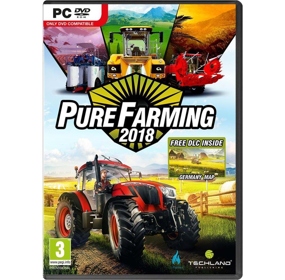 Spiele - Pure Farming 2018 - Windows - Simulator - PEGI 3 - 5902385105910