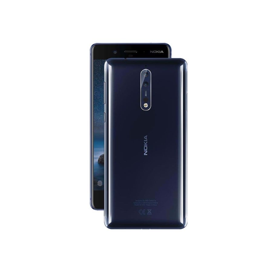Handys & Smartphones - Nokia 8 128GB - Polished Blue - 11NB1L01A25