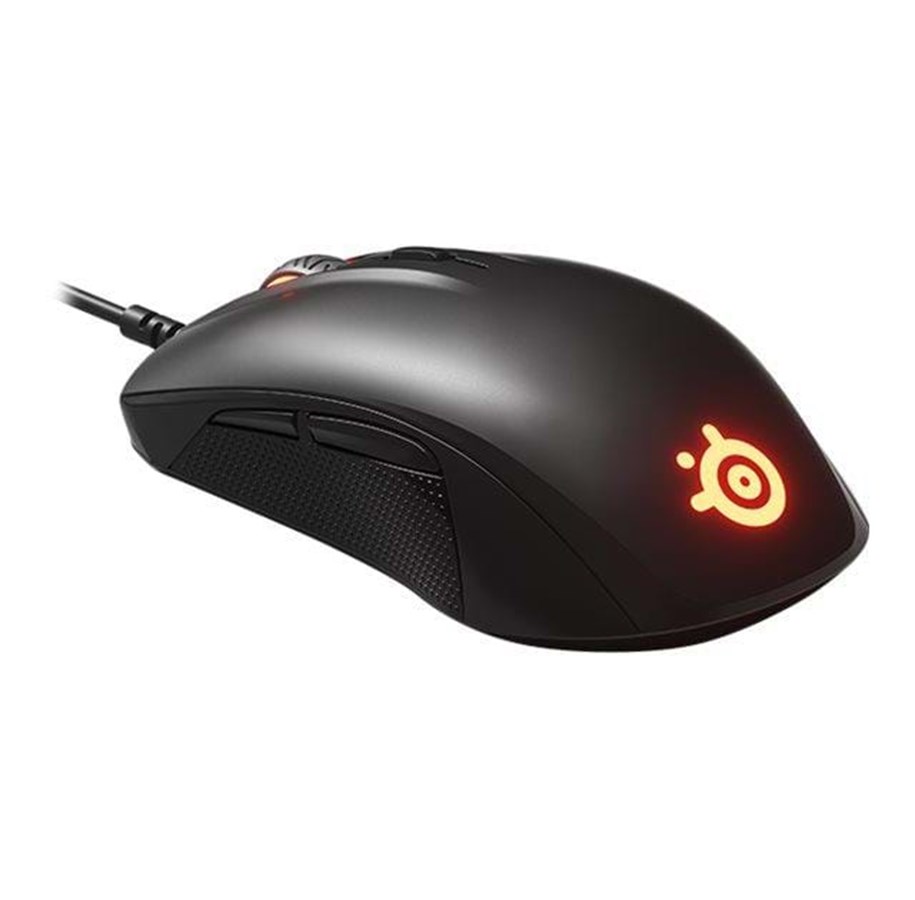 Maus - SteelSeries Rival 110 - Gaming Maus (Schwarz mit RGB) - 62466