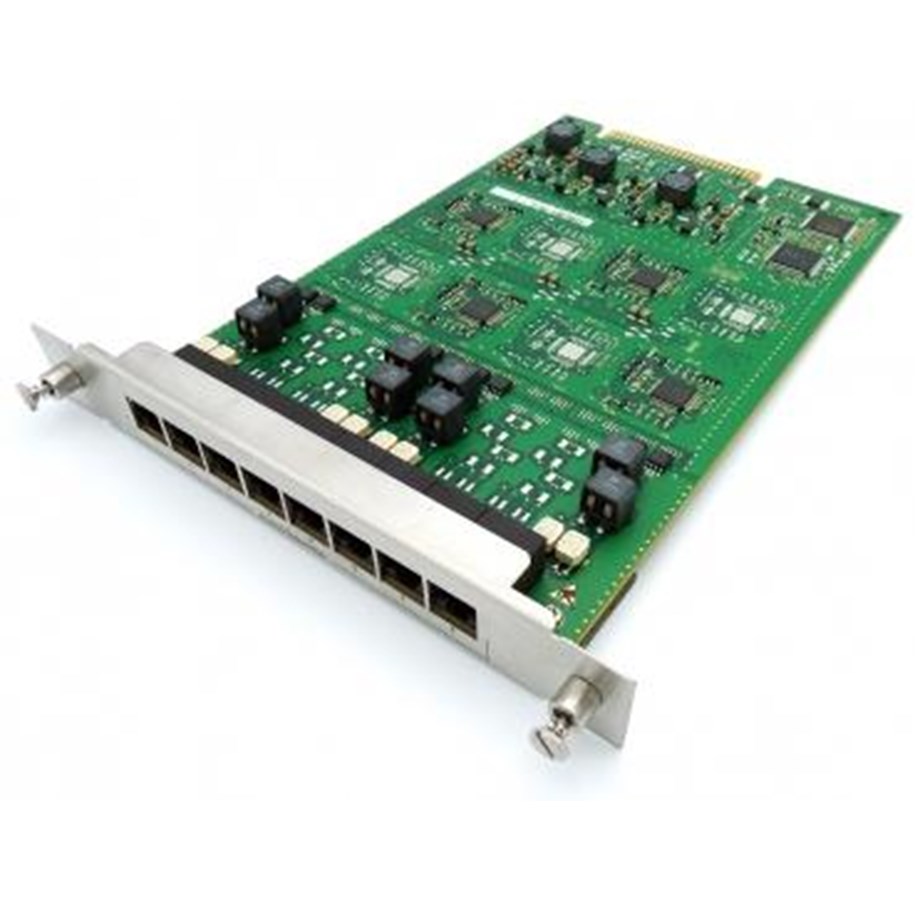Netzwerkadapter (Netzkarte, Druckserver, u.s.w.) - Unify Analog Subscriber Line Module SLAV8R - ekspansionsmodul - L30251-U600-A908