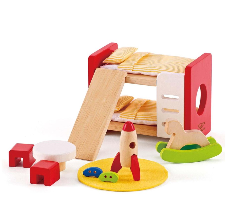 Holzspielzeug - Hape Doll House Children's Room - E3456