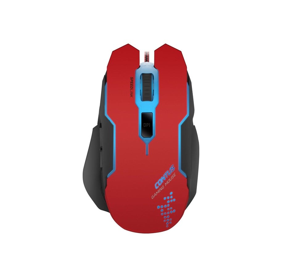 Maus - Speed-Link SPEEDLINK CONTUS Gaming Mouse - Maus (Rot) - SL-680002-BKRD