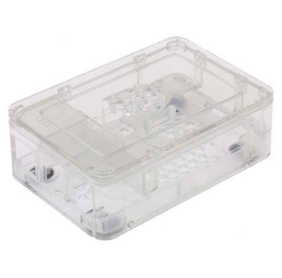 Gehäuse - Raspberry Pi DesignSpark case V3 - Clear - Gehäuse - Raspberry Pi - Transparent - ASM-1900036-01