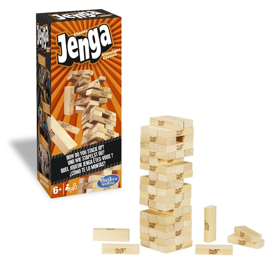 Brettspiele - Hasbro Jenga Classic - A2120EU4