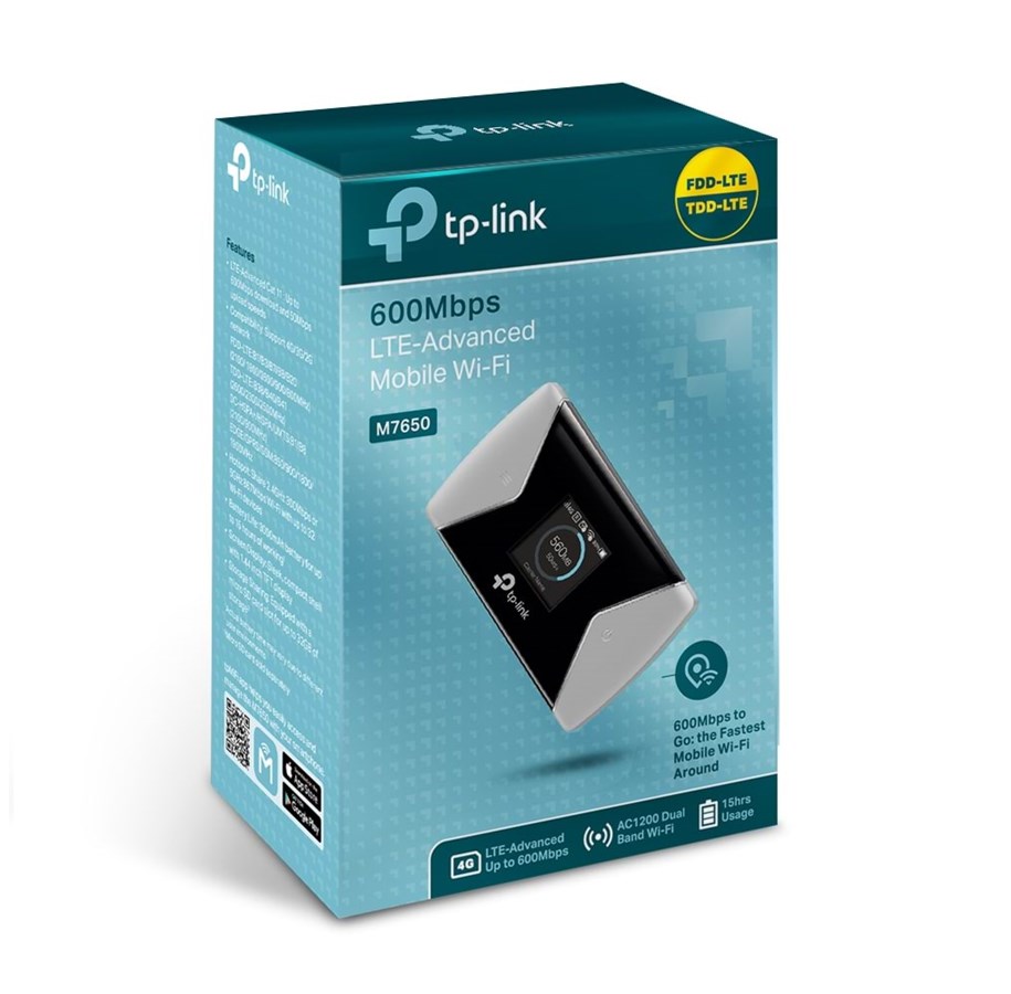 TP-Link M7650 600 Mbps LTE-Advanced Mobile Wi-Fi M7650 | Auf Lager