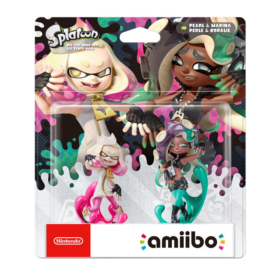 Nintendo Amiibo Pearl & Marina (Splatoon Collection) - Accessories 