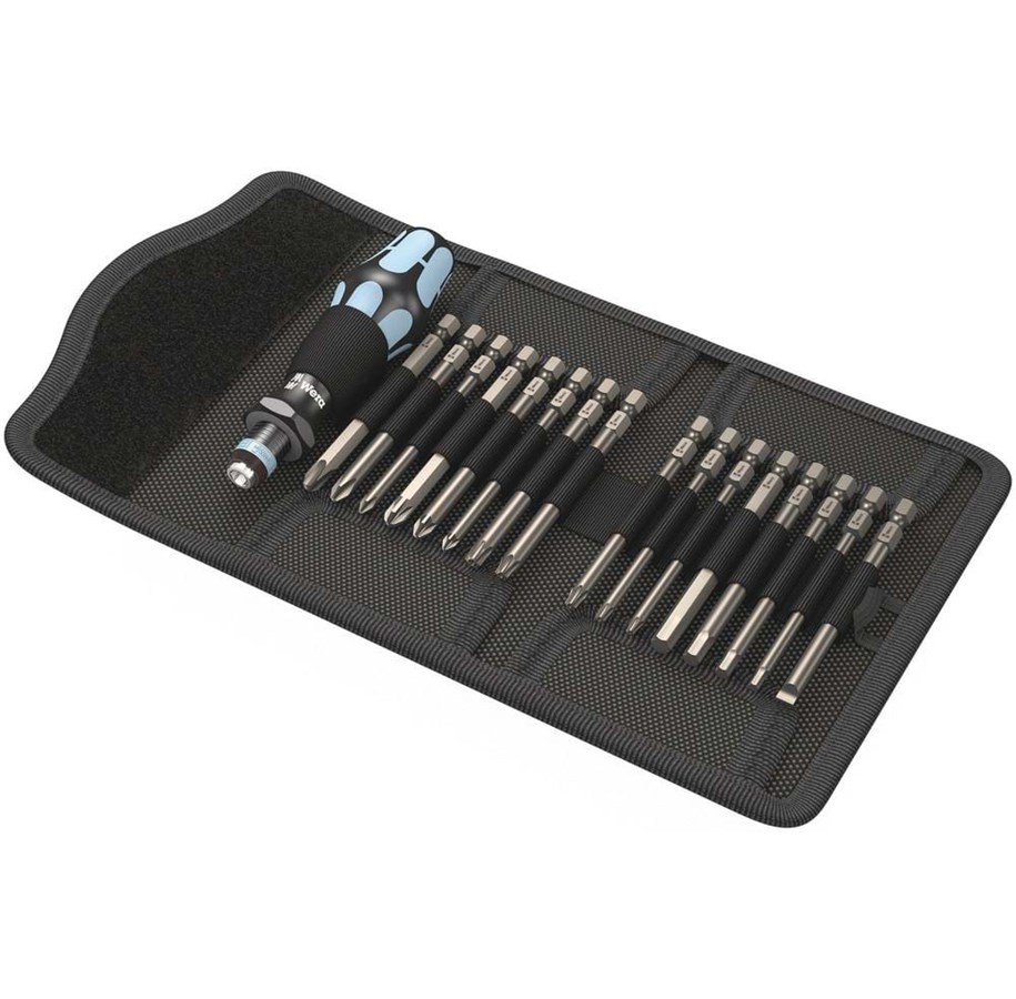 Haus & Garten - Wera Kraftform Kompakt 60, Edelstahl, 17-teilig - 5071116001