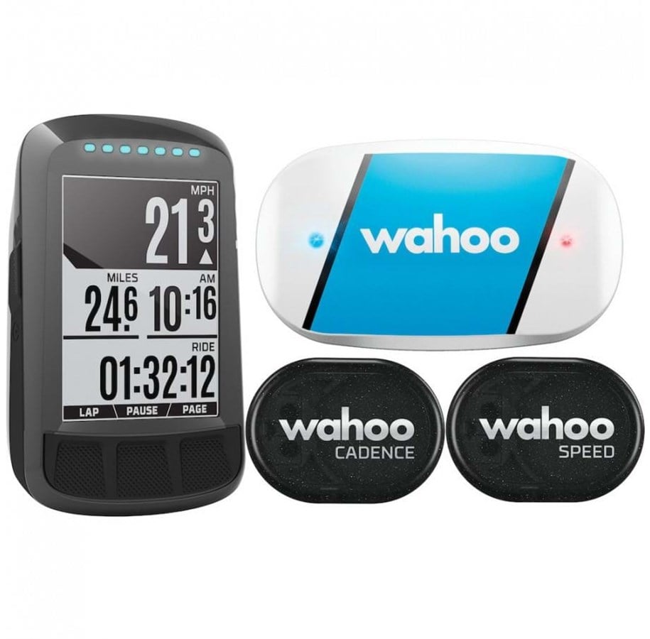 Smartwatches, Pulsuhren, Sportuhren & Schrittzähler - Wahoo Fitness ELEMNT BOLT Bundle - 660076