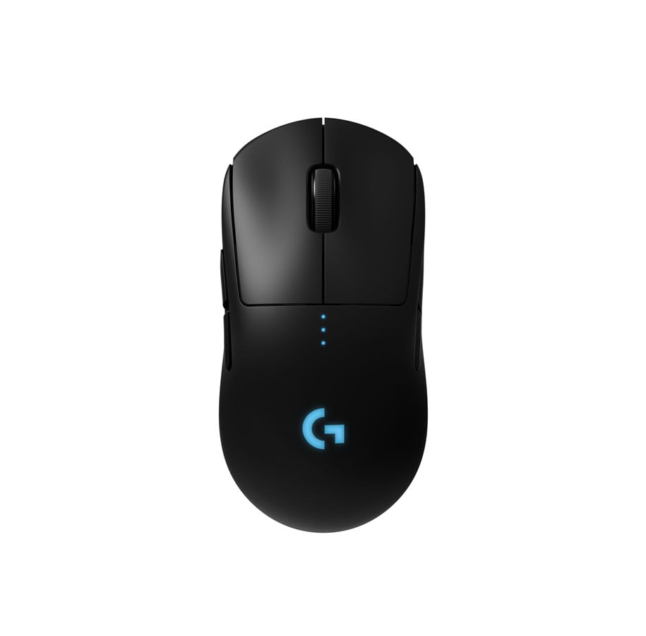 Maus - Logitech G PRO Wireless Gaming Maus - Gaming Maus (Schwarz mit RGB) - 910-005273