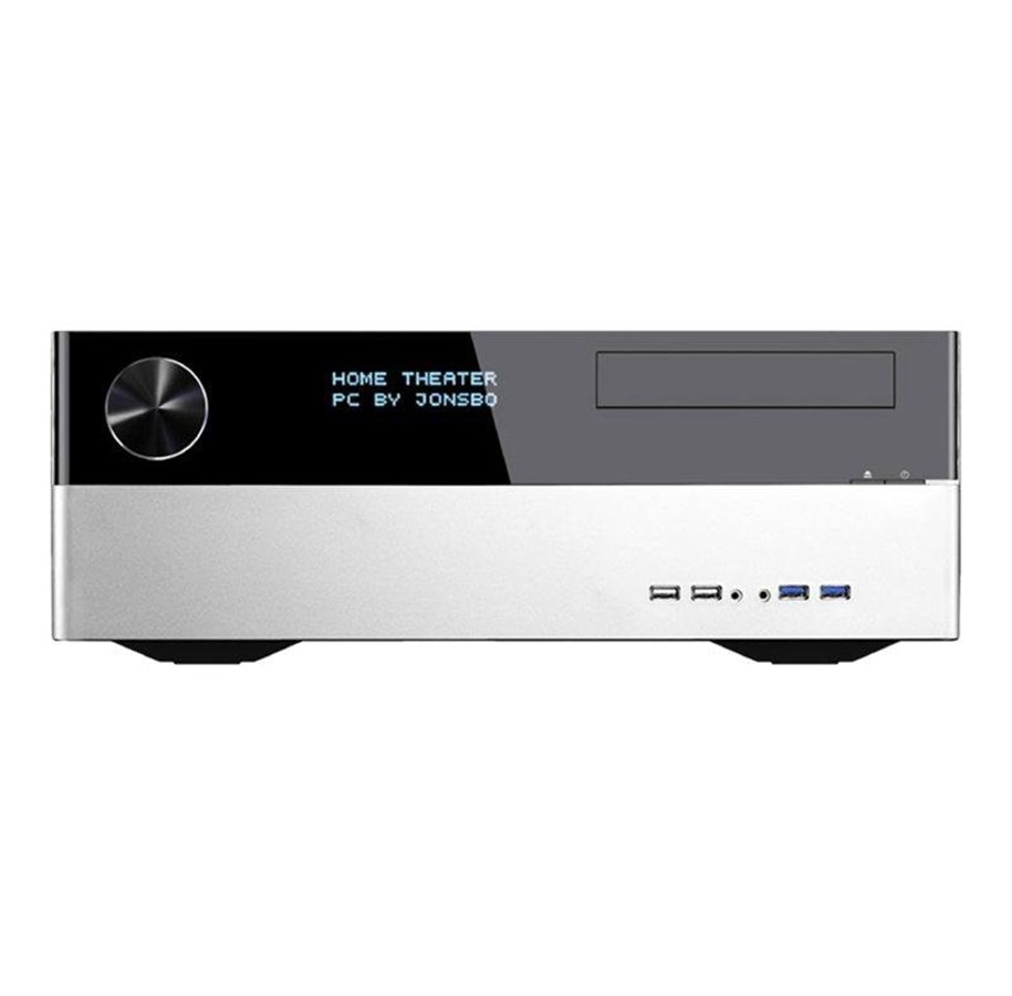 Gehäuse - PC-Cooling Cooltek Jonsbo G3 - desktop - ATX - Gehäuse - Desktop - Silber - JB G3 S