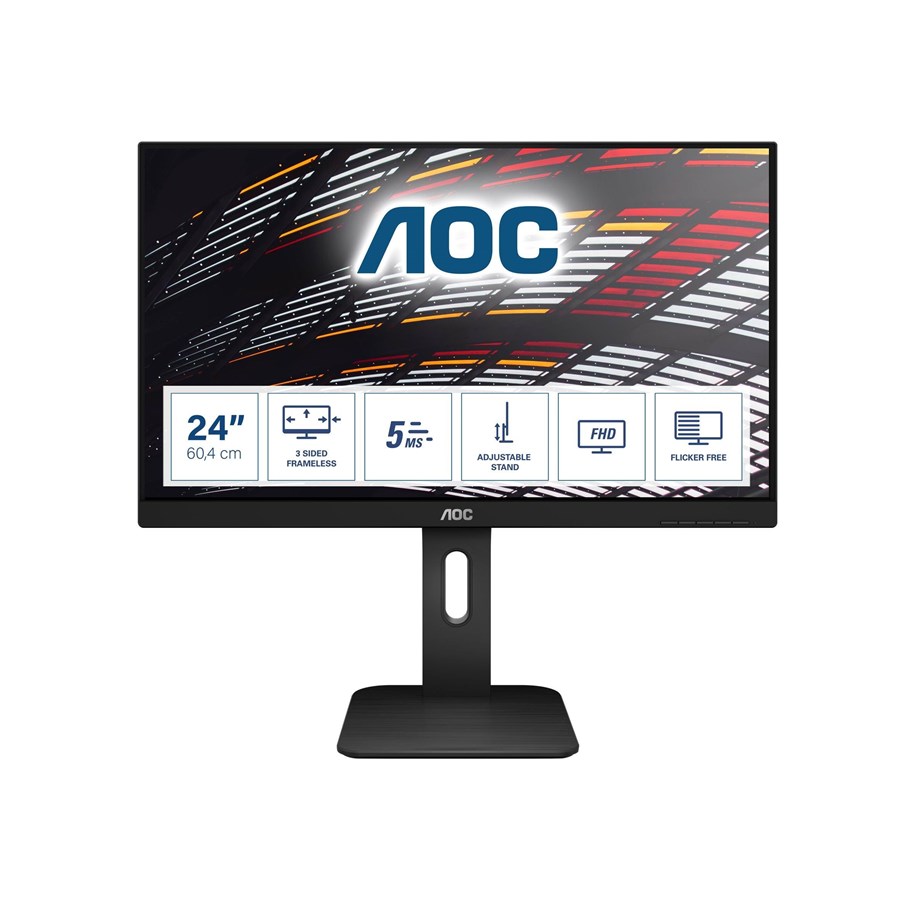 Monitor - 24" AOC 24P1 - 1920x1080 (FHD) - 60Hz - IPS - 24P1