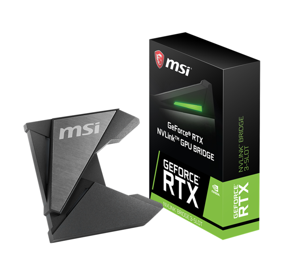 Stationär - Desktop - MSI GeForce RTX NVLink - 3-Slot bridge *DEMO* - 914-4460-001