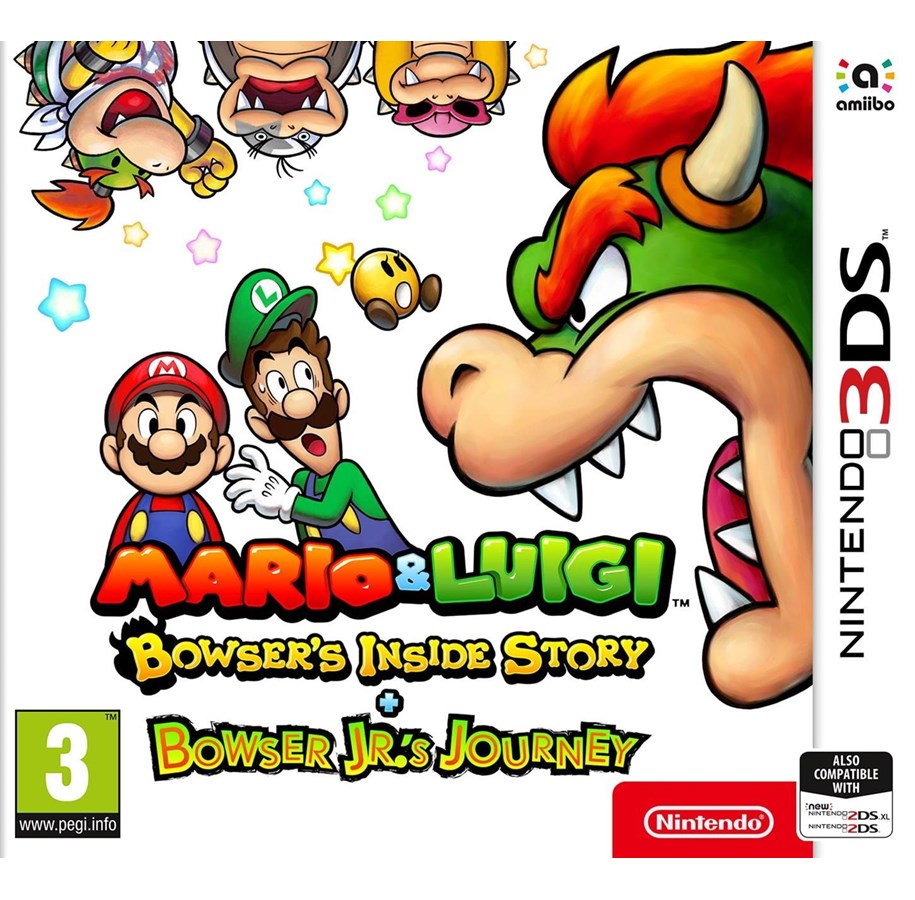 Spiele - Mario & Luigi: Bowser’s Inside Story + Bowser Jr’s Journey - Nintendo 3DS - RPG - PEGI 3 - 201264201264