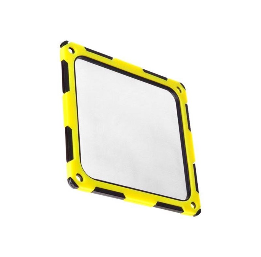 Gehäuselüfter - SilverStone FF124 - Staubfilter für Gehäusekühler - 120mm - Gelb - SST-FF124BY