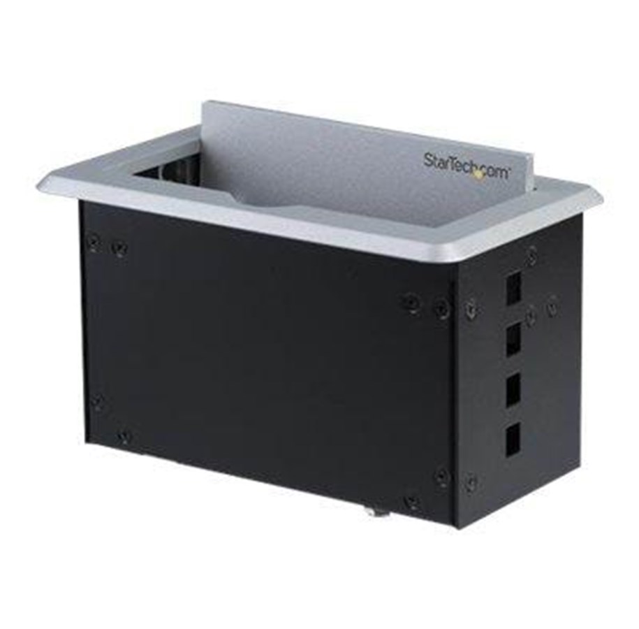 Netzwerkzubehör - StarTech.com Conference Table Connectivity Box For A/V - HDMI / VGA / DisplayPort Inputs - HDMI Output - 4K - mounting plate - BOX4HDECP2