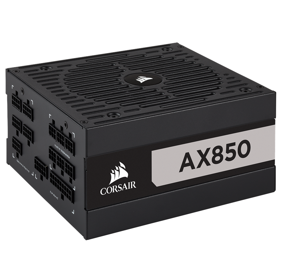 Netzteile - Corsair AX850 Netzteile - 850 Watt - 135 mm - ATX - 80 Plus Titanium (bis zu 90% effektiv) - CP-9020151-EU